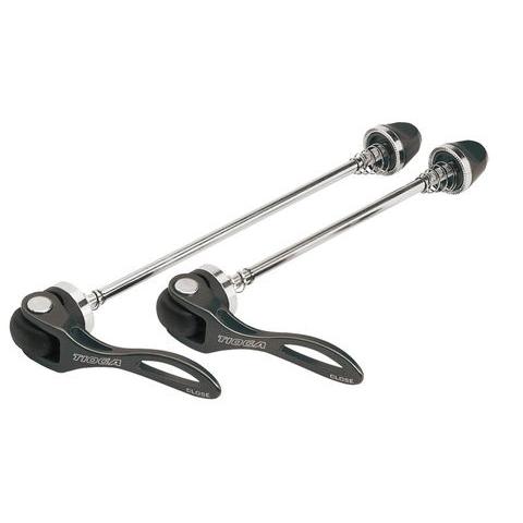 (特セール)タイオガ(TIOGA)　カーブド クイックリリース ブラック 前後セット(100/135...