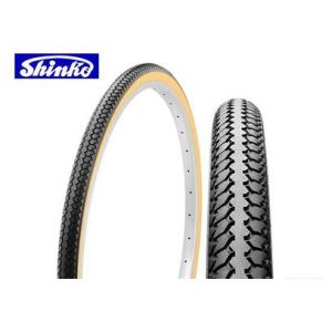 (特セール)シンコー(SHINKO) SR-078 DEMING LL WO24x1-3/8(黒/ベ...