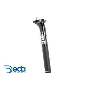 (春トクSALE)デダ(DEDA) ゼロ100 ブラック アルミシートピラー(セットバック12mm)