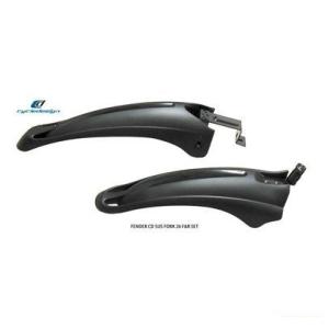 (特セール)サイクルデザイン(CYCLE DESIGN) CD Fサス MTB用 ショートフェンダー...