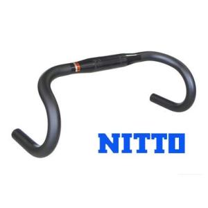 (春トクSALE)ニットー(NITTO) B105 AA SSB ブラック アルミ ドロップハンドルバー(31.8)｜cycle-yoshida