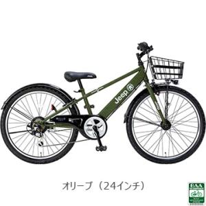 (店舗受取送料割引)ジープ（JEEP）　24’JE-24S（6段）子供用MTB24”