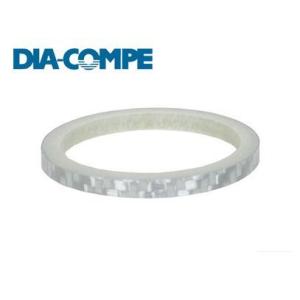 ダイアコンペ  1-1/8”カラーカーボン スペーサー 3mm