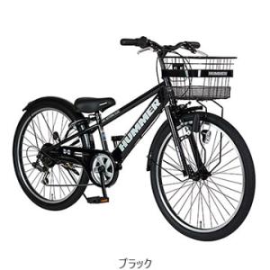 (特セール)(店舗受取送料割引)HUMMER（ハマー）　Jr.CTB246（1x6s）子供用MTB24”