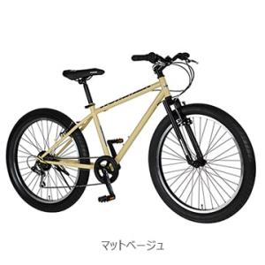 CAPTAIN STAG（キャプテンスタッグ） ファットバイク268 ホワイト 26型