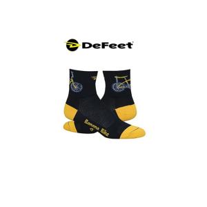 (ネコポス対象商品)ディフィート（DeFeet）　AI 3” ＜Banana Bike＞ ソックス｜cycle-yoshida