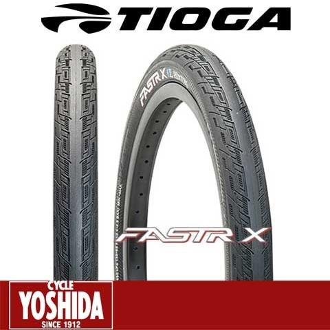 (春トクSALE)タイオガ(TIOGA) ファストR X ブラックラベル 小径タイヤ20”(406)