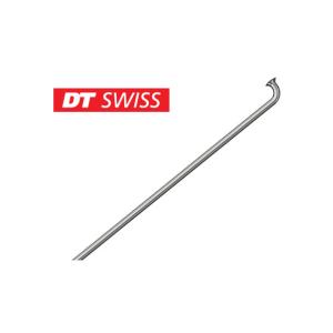 (春トクSALE)DTスイス チャンピオン 1.8プレーンスポーク シルバー 10本セット(ブラスニップル付)