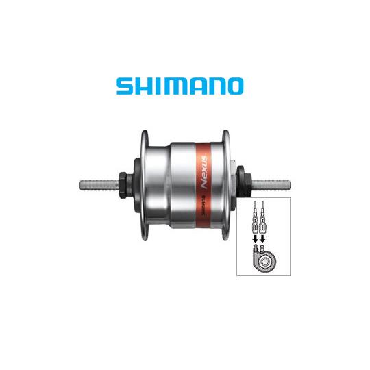 (特セール)シマノ NEXUS DH-2N40-JC ハブダイナモ 6V-2.4W J2端子 ナット...