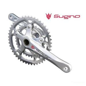 SUGINO (春得セール)スギノ MIGHTY TOUR 901D シルバー 50/34T SUGINO (春得セール)スギノ MIGHTY TOUR 901D シルバー 50/34T