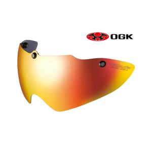 (特セール)オージーケー ARS-3 ゴールドミラー シールド(AERO-R1用)｜サイクルヨシダYahoo!店