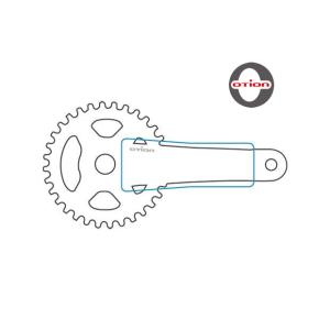 オーション CRANK SKINプロテクトシート