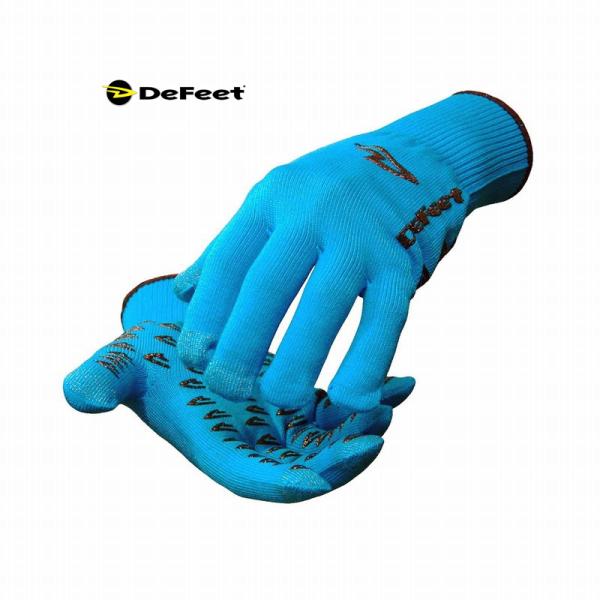 (特セール)ディフィート(DEFEET) ET タッチ グローブ ＜オーシャンブルー＞