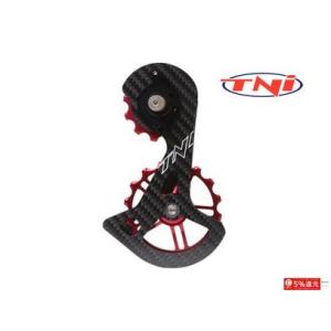 TNI スピード プーリー カーボンケージ シマノDURA-ACE用 12/16T フルセラミックベアリング仕様