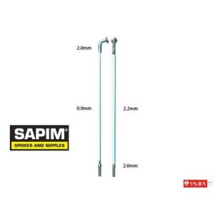 (創業110年祭)SAPIM(サピム) CX-RAY 14G エアロスポーク シルバー