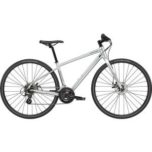 (配送不可：店頭受取のみ)キャノンデール(CANNONDALE) QUICK WOMENS 5(2x7s)SAGE GRAY 女性用クロスバイク700C｜cycle-yoshida