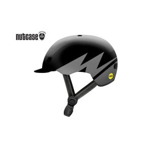 (春トクSALE)ナットケース（NUTCASE）　ストリート MIPS(ダースライトニング)ヘルメット バイザー付（GEN4）｜cycle-yoshida