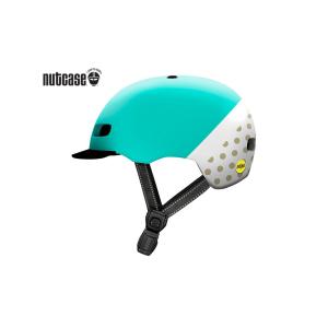 (春トクSALE)ナットケース（NUTCASE）　ストリート MIPS(ティファニーズブランチ)ヘルメット バイザー付（GEN4）｜cycle-yoshida