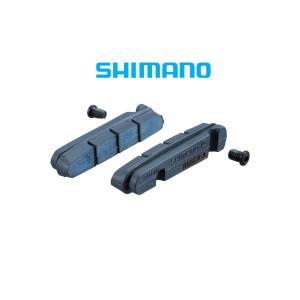 (ネコポス対象商品)シマノ(SHIMANO)　R55C4-A(−1mm厚 カーボンワイドリム用)ブレーキシュー＆固定ネジ（1ペア）Y8PP98060｜cycle-yoshida