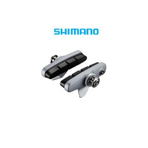(ネコポス対象商品)シマノ(SHIMANO)　105 R55C4（BR-5800）カートリッジタイプ ブレーキシューセット(シルバー)Y88T98040｜cycle-yoshida