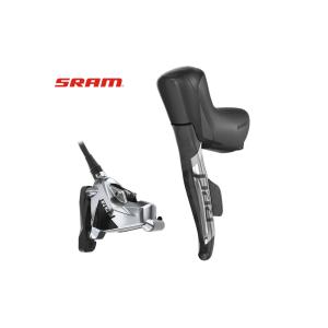 (8800円以上条件付き送料無料)スラム（SRAM）　RED eTAP AXS ハイドロリックシフトブレーキレバー＆DISCキャリパーセット（左レバー/リア用フラットマウント）