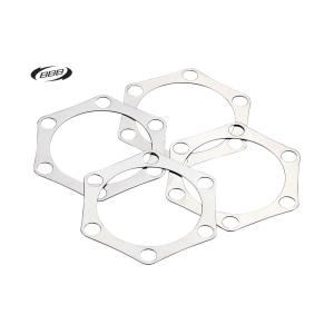 BBB ブレーキパーツ ディスクブレーキ6ボルトシム シムセット 0.3mm 4個セット シルバー BBS-130
