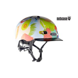 (春トクSALE)ナットケース（NUTCASE）　ストリート MIPS(カリフォルニアロール)ヘルメット バイザー付（GEN4）｜cycle-yoshida