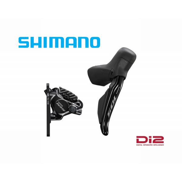 (特セール)シマノ 105 Di2 Jキット ST-R7170-R 右レバー/BR-R7170-F ...