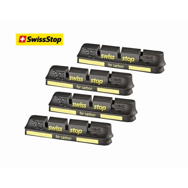 (特セール)SWISS STOP（スイスストップ）　RACE PRO ブラックプリンス ブレーキシュ...