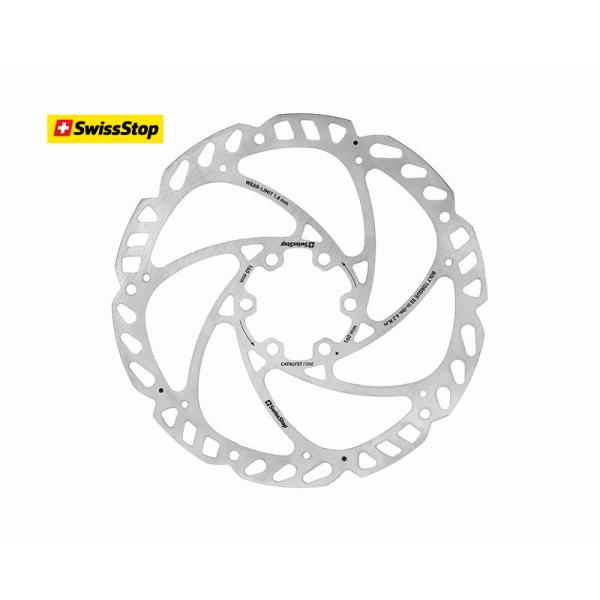 (特セール)SWISS STOP（スイスストップ）　CATALYST ONE 160mm 6穴ボルト...