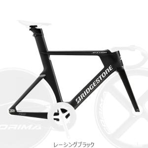 (春トクSALE)(送料無料対象外)ブリヂストン アンカー（BRIDGESTONE ANCHOR）　24’TS9 レーシングブラック トラックフレームセット（競技専用）｜cycle-yoshida