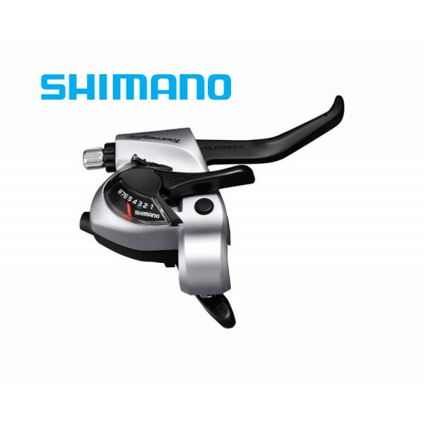 (特セール)シマノ（SHIMANO）　TOURNY ST-TX800-8R シルバー シフト/ブレー...