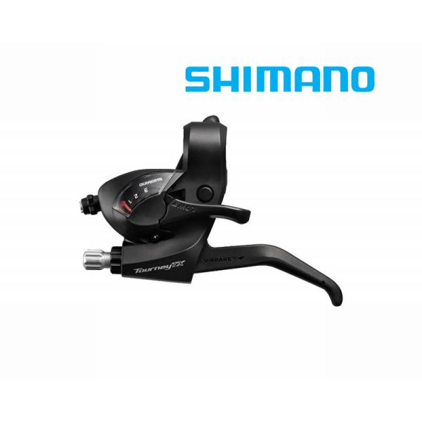 (特セール)シマノ（SHIMANO）　TOURNY ST-TX800-L ブラック シフト/ブレーキ...