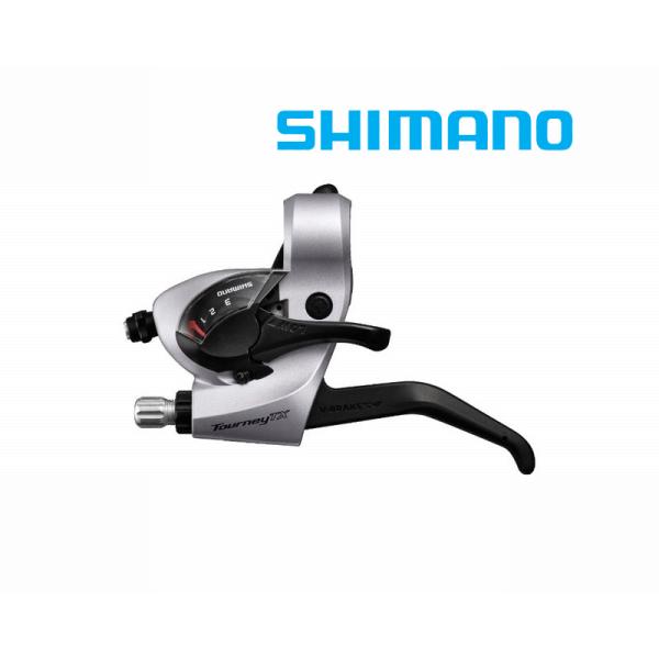 (特セール)シマノ（SHIMANO）　TOURNY ST-TX800-L シルバー シフト/ブレーキ...