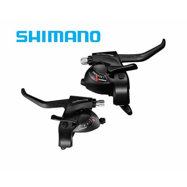 (特セール)シマノ（SHIMANO）　TOURNY ST-TX800 ブラック シフト/ブレーキレバ...