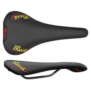 (春トクSALE)セライタリア(SELLE ITALIA)　FLITE 1990 NJS embroidery V2　ブラック　サドル(日直商会別注)｜cycle-yoshida