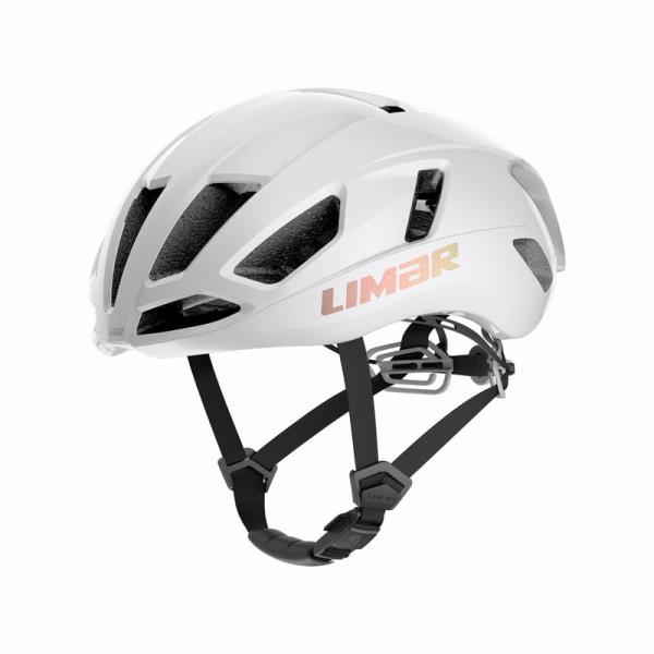 (特セール)リマール(LIMAR)　AIR ATLAS 　IRIDESCENT WHITE　ヘルメッ...