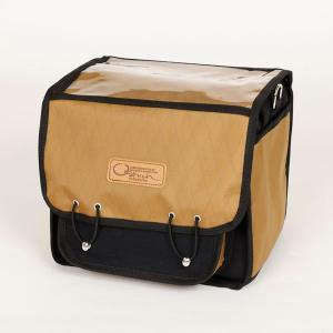 OSTRICH オーストリッチ F-104X X-pac採用 フロントバッグ ブラウン