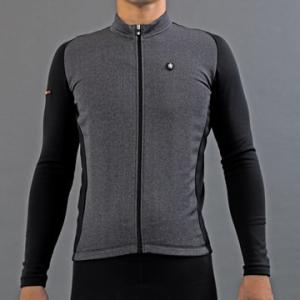 【新春セール】リオン・ド・カペルミュール(Lion de KAPELMUUR)　CORDURA　サーマルジャージ　グレー×ブラック　lils048(23AW)