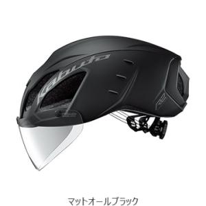 (特セール)オージーケーカブト（OGK KABUTO）　AERO-R2（エアロR2）マットオールブラ...