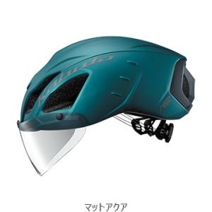 (特セール)オージーケーカブト（OGK KABUTO）　AERO-R2（エアロR2）マットアクア ヘ...
