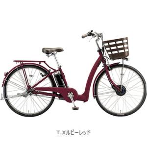 かあブリヂストン 電動アシスト自転車 ラクット レッド24インチ BRIDGESTONE（ブリヂストン） 防犯登録無料！ 電動自転車 ラクット 26