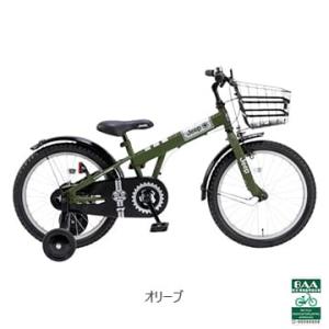 (特セール)(店舗受取送料割引)ジープ（JEEP）　25’JE-18G キッズバイク16”