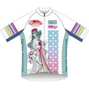 【未使用】サイクルジャージ レーシングミク 2021 EDGE2 Ver.　L レーシングミク 2021Ver.」サイクルシリーズ