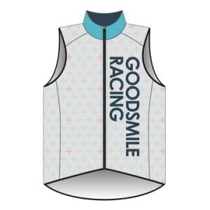 (特セール)GOODSMILE RACING(グッドスマイルレーシング) サイクリングジレ レーシン...