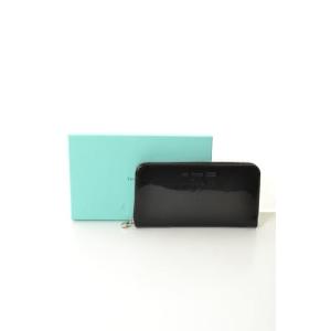 TIFFANY&Co. エナメル ラウンド ジップ ...