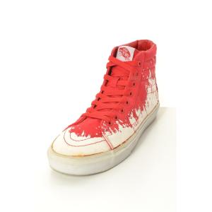 VANS SK8-HI スケートハイ スニーカー US8 レッド バンズ KL4PLPKA09｜cyclehearts