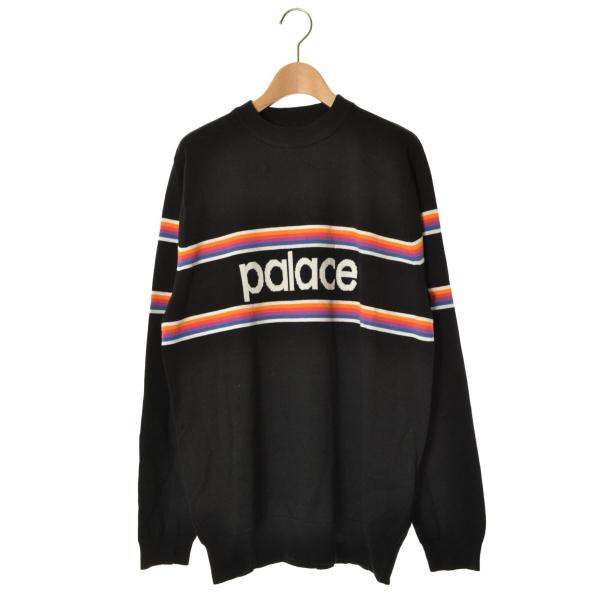 未使用 Palace Skateboards MULTI STRIPE KNIT ロゴ ニット M ...