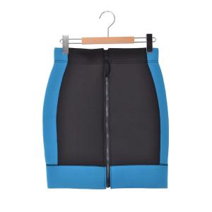 美品 STUSSY ボンディング ジップフライ スカート - ブラック ステューシー KL4PCKAQ54