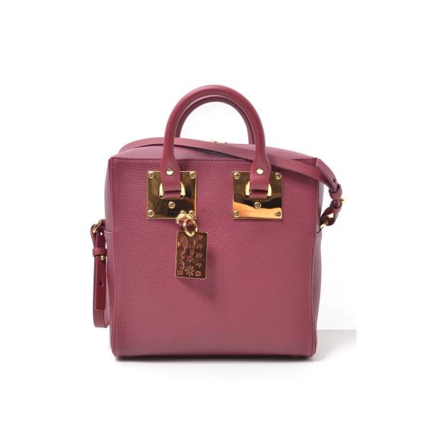 美品 SOPHIE HULME ALBION スクエア レザーショルダーバッグ ONE SIZE パ...